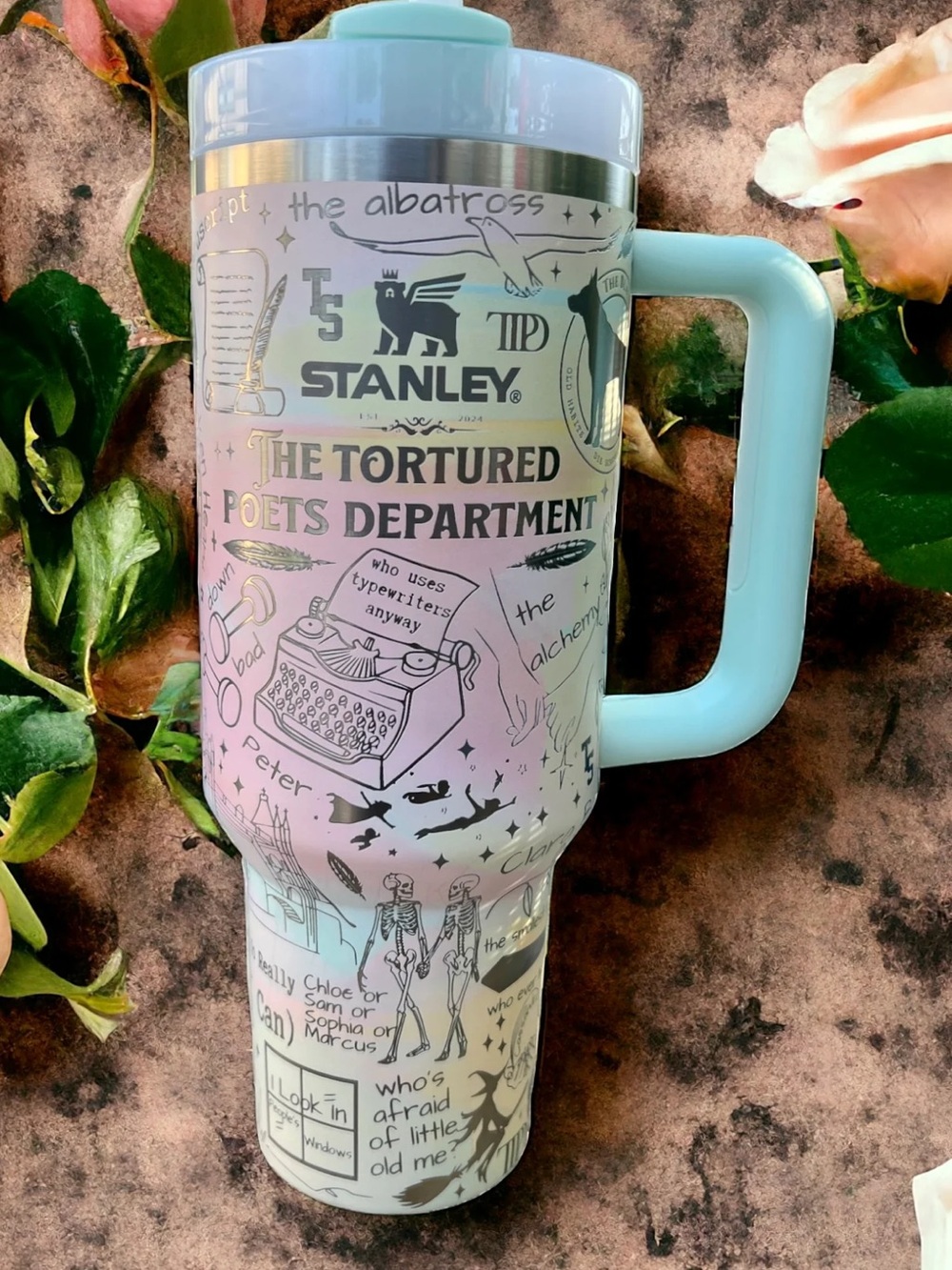 T. Swift Stanley Iridescent Pastel ‘The Tortured Poets Society’